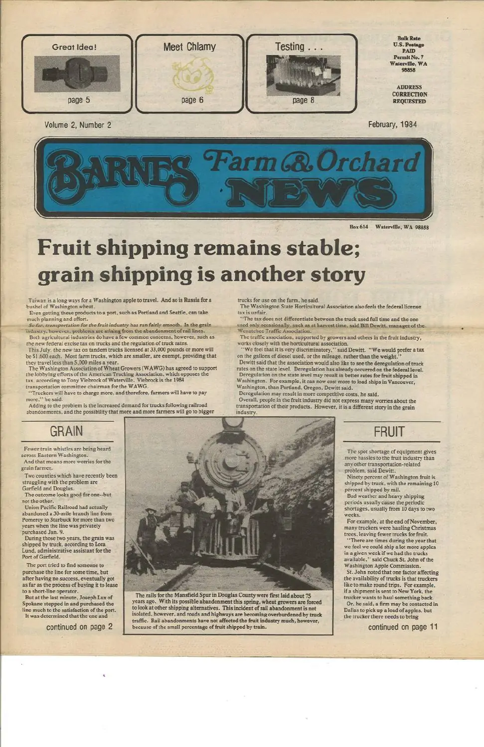 Volume 2, Number 2, cover