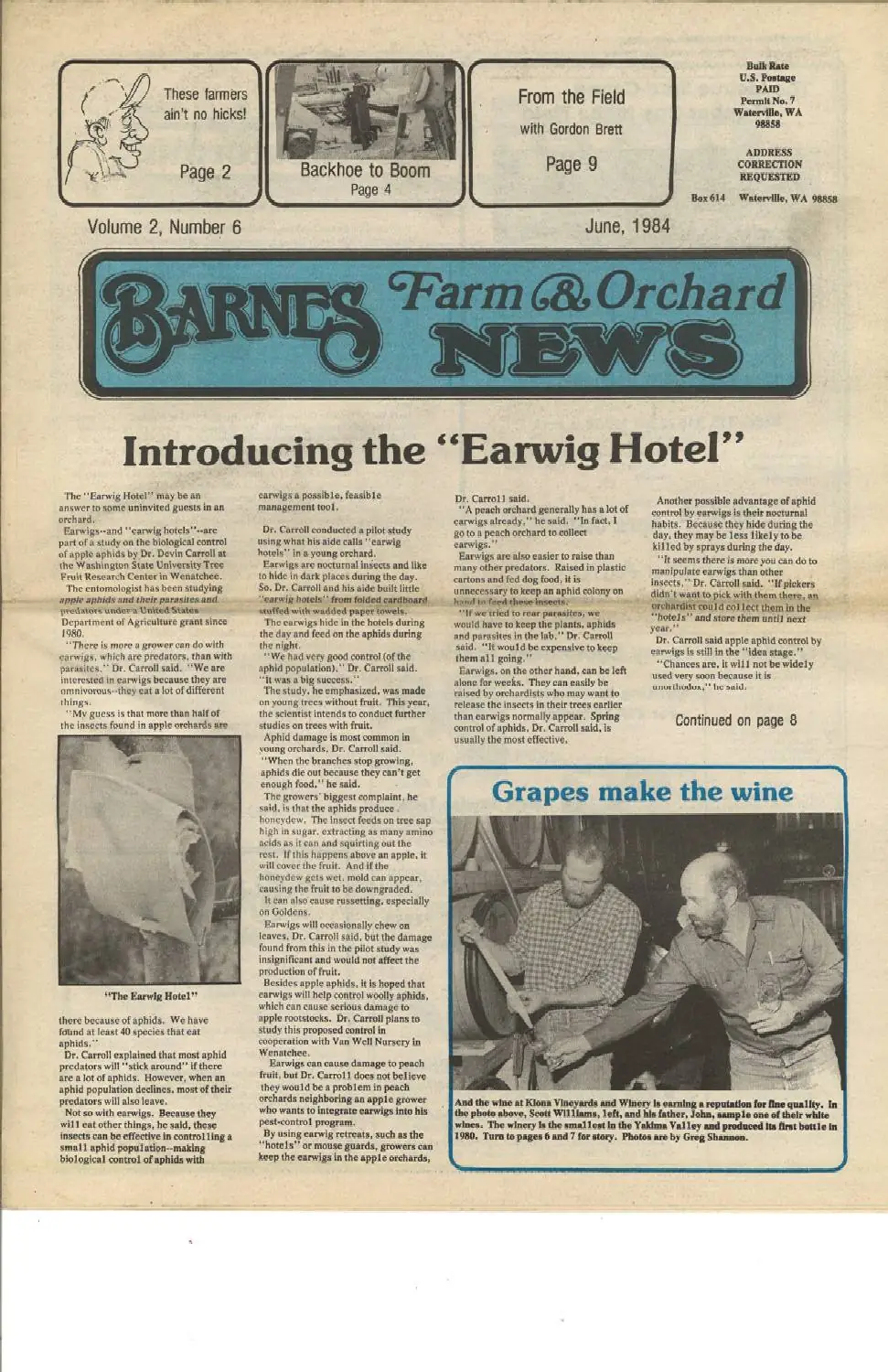 Volume 2, Number 6, cover