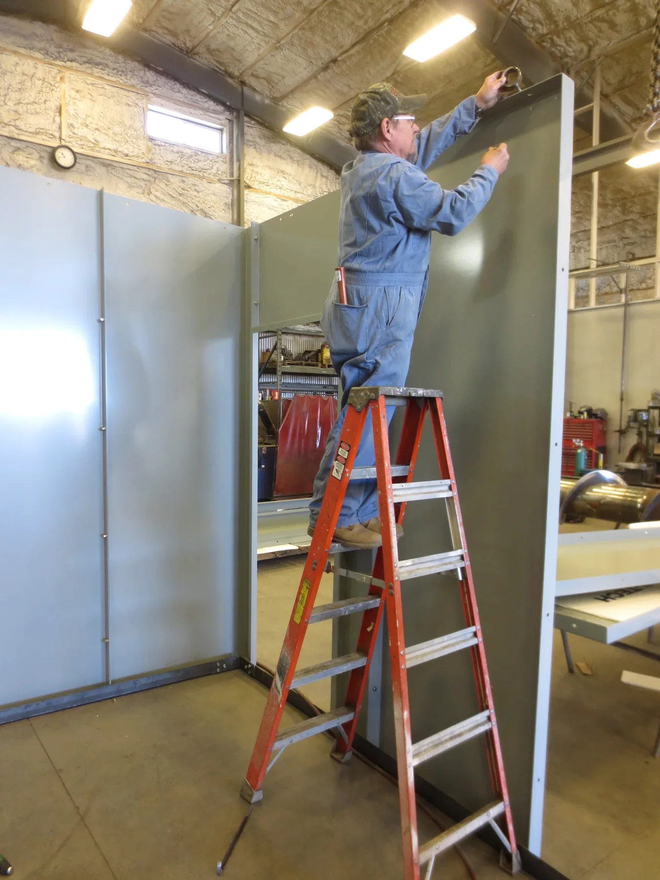 Hardware installation inside a finished enclosure